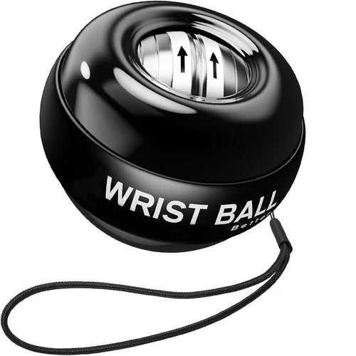 GYRO BALL - BLACK Wrist Power Gyroscope Ball