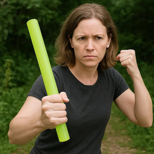 SELF DEFENCE RUBBER STICK Nylon Rubber Rod