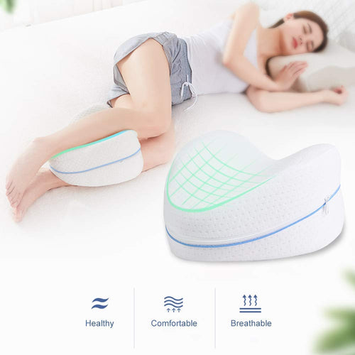 LEG PILLOW MEMORY FOAM PREGNANCY LEG SUPPORT PILLOW